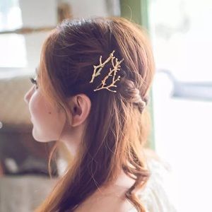 Tree Branch Hair Clips